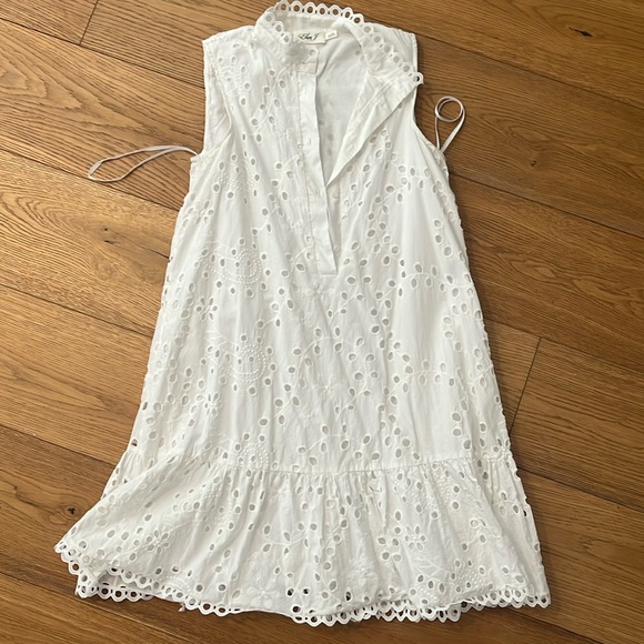 Eliza J white eyelet mini size 6 - Picture 1 of 6